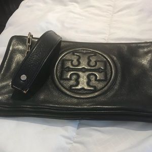 Tory Burch Clutch with Gold Strap